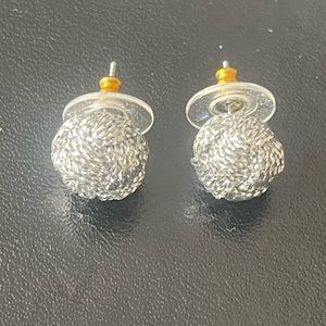 J. Crew Sparkling Nautical Knot Stud Earrings